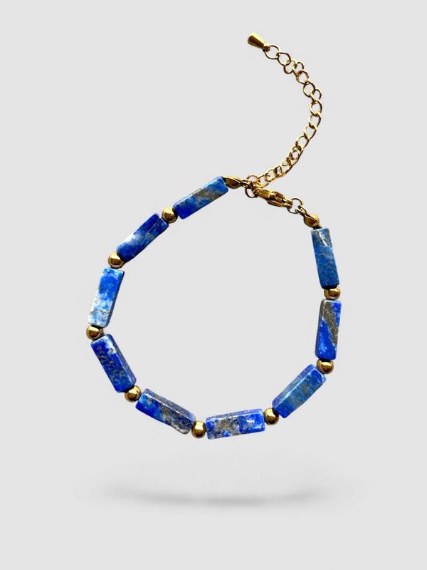 Le bracelet Adélaide en Lapis Lazuli