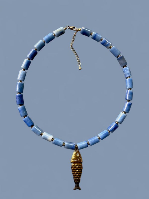 Le collier Théodora et son poisson
