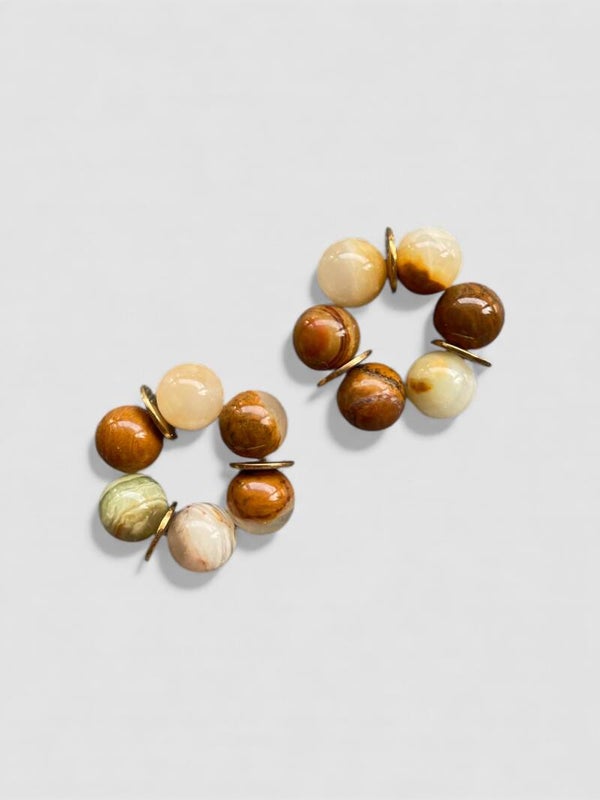 Les Charms en Jaspe Bois