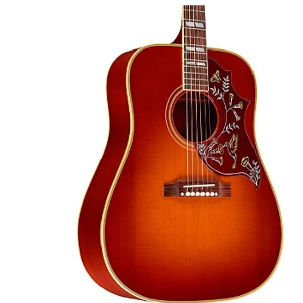 Gibson Custom 1960 Hummingbird With Fixed Bridge Acoustic Guitar Heritage Cherry Sunburst