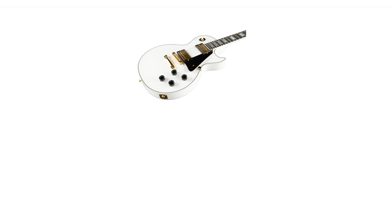 Gibson Custom Les Paul Custom Electric Guitar - Alpine White
