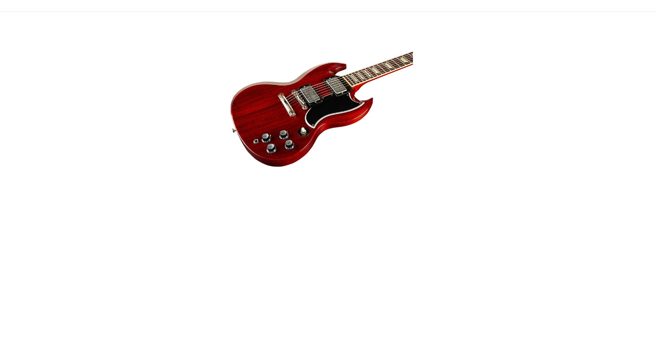 Gibson Custom 1961 Les Paul SG Standard Reissue Stopbar VOS Electric Guitar - Cherry Red