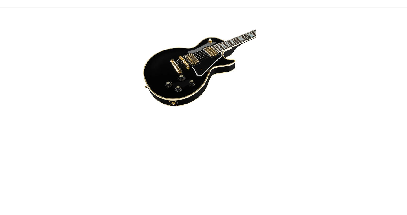Gibson Custom 1968 Les Paul Custom Reissue Electric Guitar Ebony