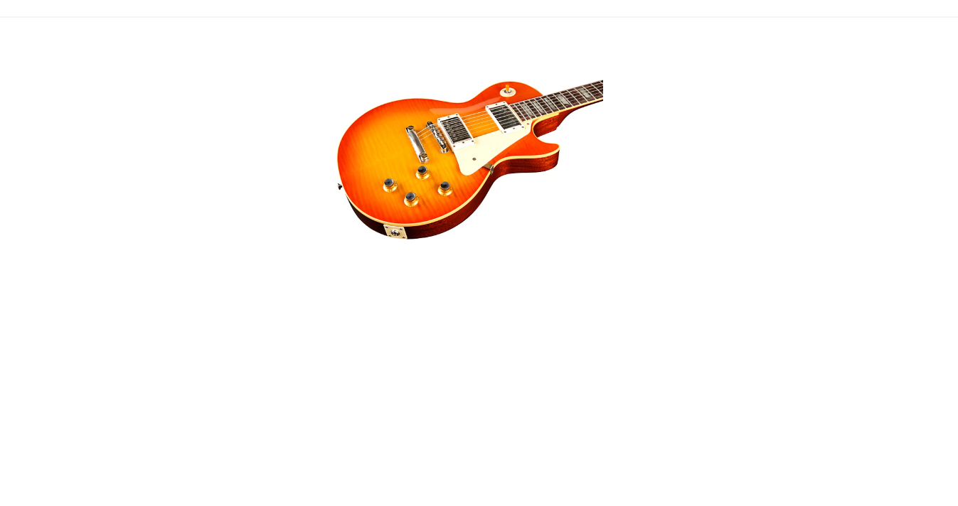 Gibson Custom Historic '60 Les Paul Standard VOS Electric Guitar Tangerine Burst
