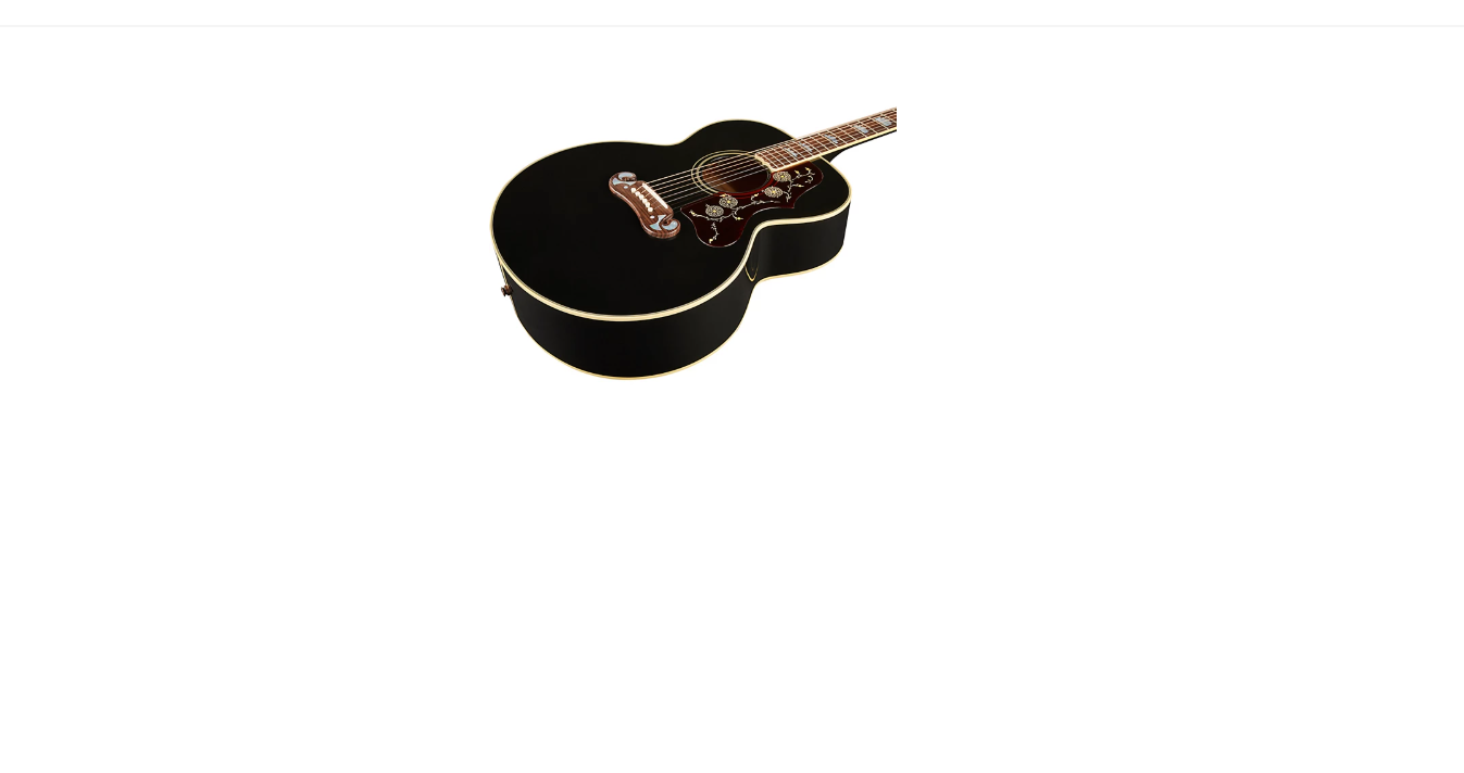 Gibson Custom Elvis SJ-200 Acoustic-Electric Guitar - Ebony