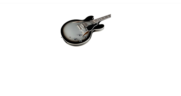 Gibson Custom M2M 1961 ES-335 Reissue Gloss Semi-Hollow Electric Guitar Silverburst