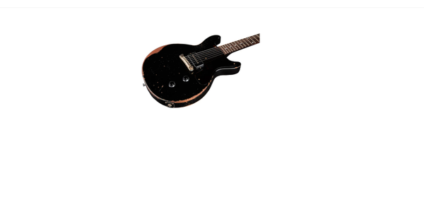Gibson Custom Murphy Lab 1960 Les Paul Junior Double-Cut Reissue Ultra Heavy Aged Electric Guitar Ebony