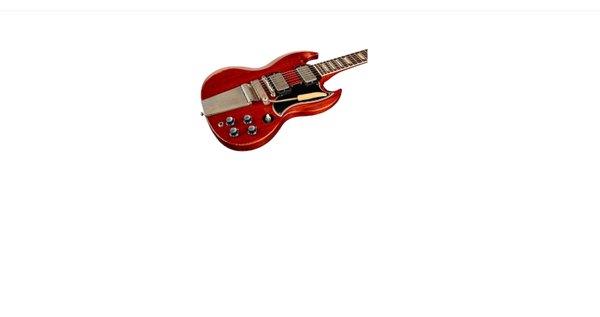 Gibson Custom Murphy Lab 1964 SG Standard Reissue With Maestro Vibrola Heavy Aged Electric Guitar Faded Cherry