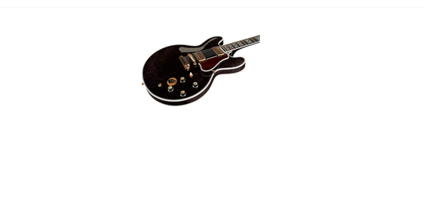 Gibson Custom B.B. King Lucille Legacy Semi-Hollow Electric Guitar - Transparent Ebony