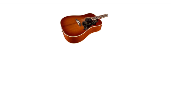 Gibson Custom Murphy Lab 1960 Hummingbird Light Aged Acoustic Guitar Heritage Cherry Sunburst