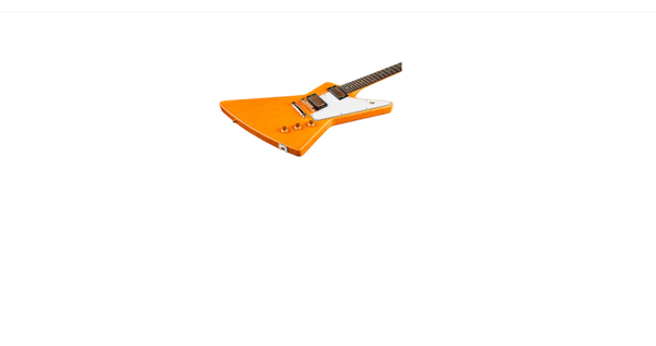 Gibson Custom 1958 Korina Explorer White Pickguard Electric Guitar Natural