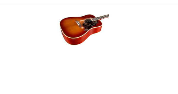 Gibson Custom Murphy Lab 1960 Hummingbird Heavy Aged Acoustic Guitar Washed Cherry Sunburst