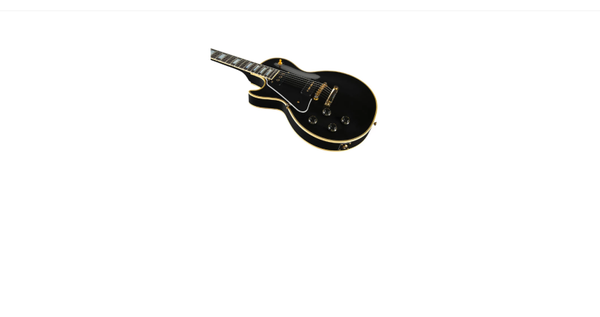 Gibson Custom 1954 Les Paul Custom Reissue VOS Left-Handed Electric Guitar Ebony