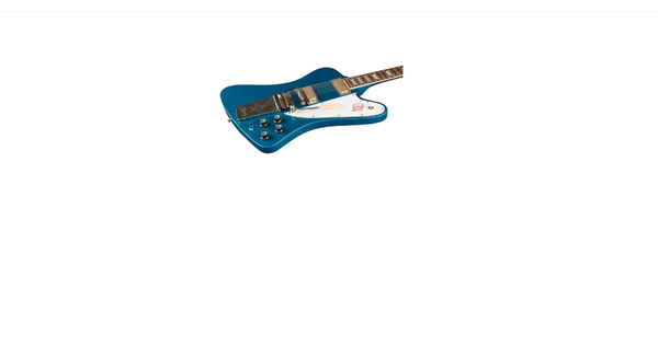 Gibson Custom Murphy Lab 1963 Firebird V With Maestro Vibrola Ultra Light Aged Electric Guitar Pelham Blue
