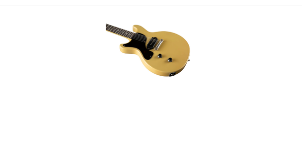Gibson Custom 1958 Les Paul Junior DC Reissue VOS Left-Handed Electric Guitar TV Yellow
