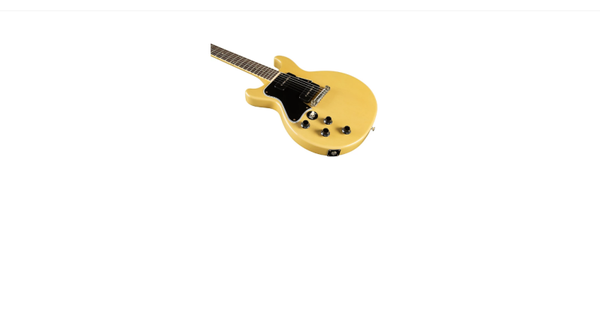 Gibson Custom 1960 Les Paul Special DC Reissue VOS Left-Handed Electric Guitar TV Yellow