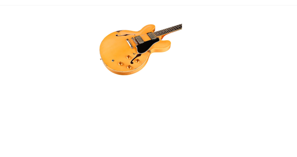 Gibson Custom Murphy Lab 1959 ES-335 Reissue Ultra Heavy Aged Semi-Hollow Electric Guitar Vintage Natural