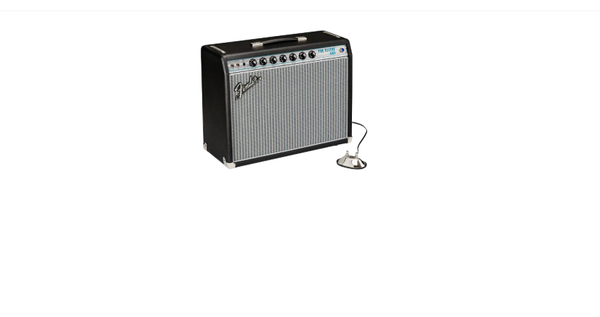 Fender '68 Custom Pro Reverb 40W 1x12 Guitar Combo Amp - Black