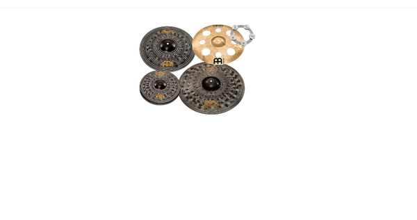 MEINL Classics Custom Dark Set Cymbal Pack With Free Trash Crash and Ching Ring 14, 16, 18 and 20 in.