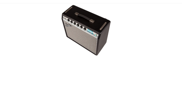 Fender '68 Custom Princeton Reverb 12W 1x10 Tube Guitar Combo Amp With Celestion Ten 30 Speaker Black