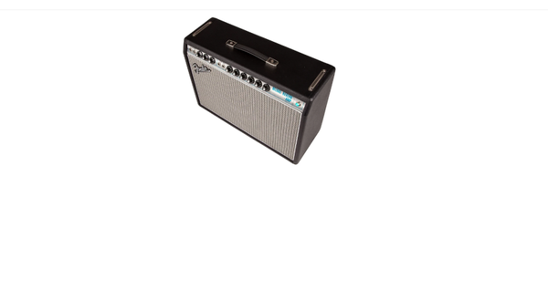 Fender '68 Custom Deluxe Reverb 22W 1x12 Tube Guitar Combo Amp With Celestion G12V-70 Speaker - Black