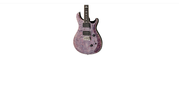 PRS SE Custom 24 Quilted Carved Top With Ebony Fingerboard Electric Guitar - Violet