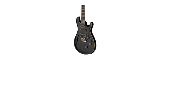 PRS SE Custom 24 Semi-Hollow Piezo Electric Guitar Charcoal Burst