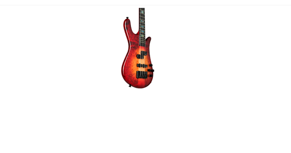 Spector Euro 4 Custom Electric Bass Natural Red Burst Gloss