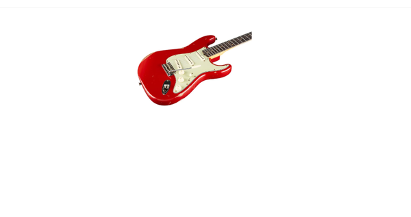 Fender Custom Shop 62 Stratocaster Relic Electric Guitar Aged Seminole Red