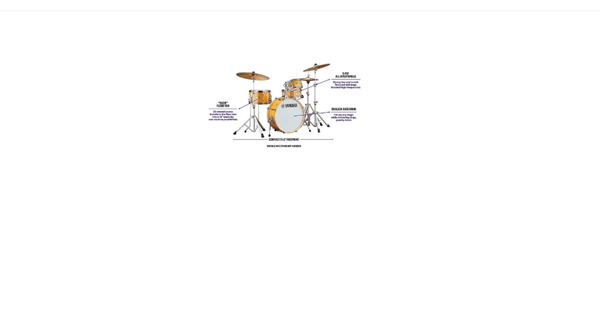 Yamaha Stage Custom Hip 4-Piece Shell Pack - Natural Wood