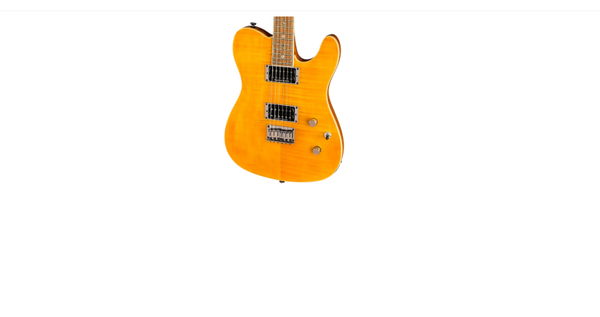 Fender Special-Edition Custom Telecaster FMT HH Electric Guitar Amber