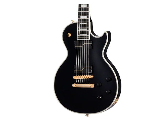 Epiphone Matt Heafy Les Paul Custom Origins 7-String Electric Guitar Ebony
