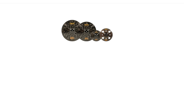 MEINL Classics Custom Dark Crash and Effects Cymbal Pack With Free Trash Splash