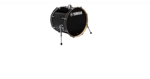 Yamaha Stage Custom Birch Bass Drum 18 x 15 in. Raven Black