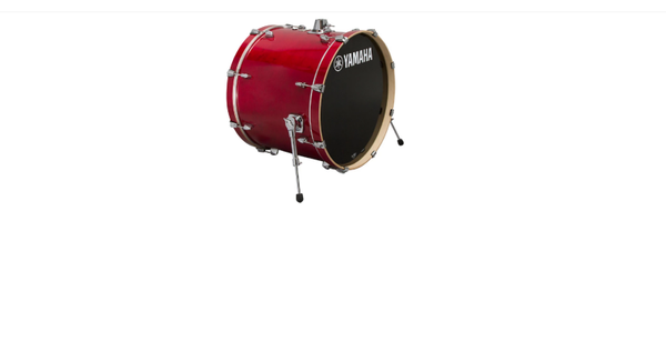 Yamaha Stage Custom Birch Bass Drum 24 x 15 in. Cranberry Red