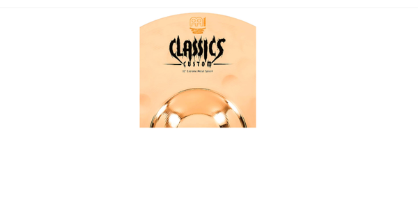 MEINL Classics Custom Extreme Metal Splash Cymbal 10 in.