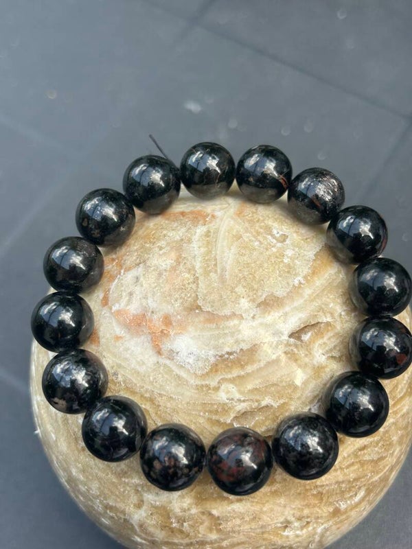 Zwarte toermalijn armband #2