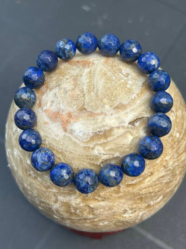 Lapis Lazuli armband gefacetteerd