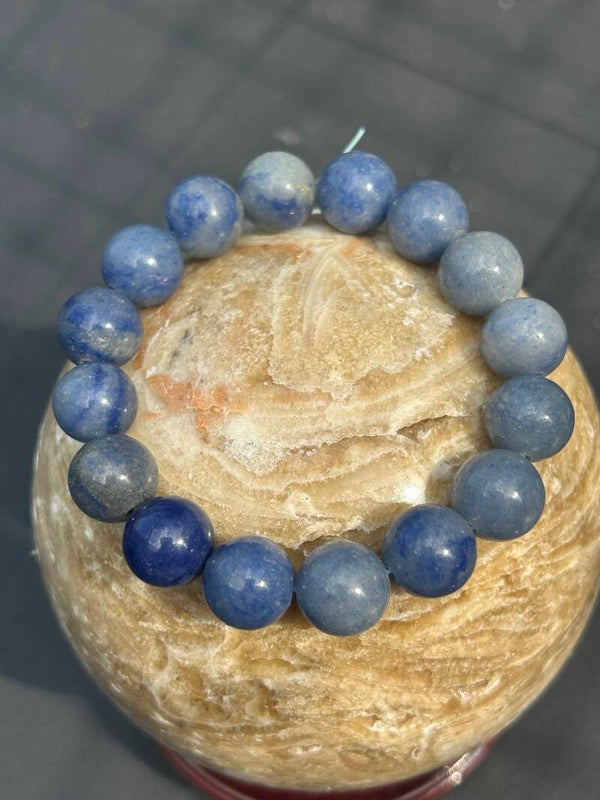 Blauwe aventurijn armband