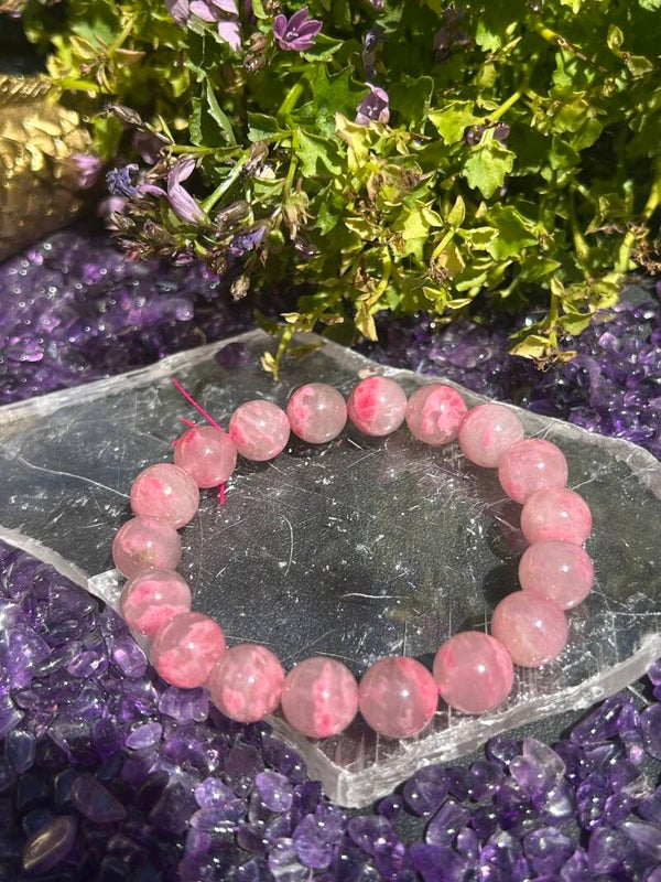 Ijs Rhodoniet armband #1