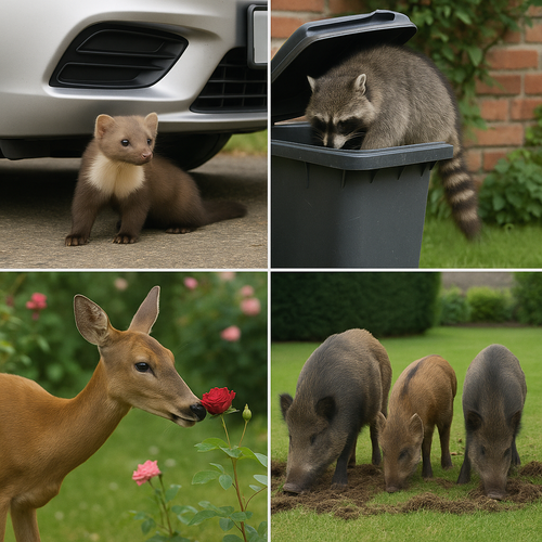 Wildtiere in der Stadt