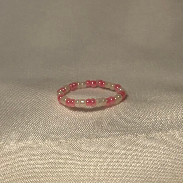 Pink + White - Multicolored Ring