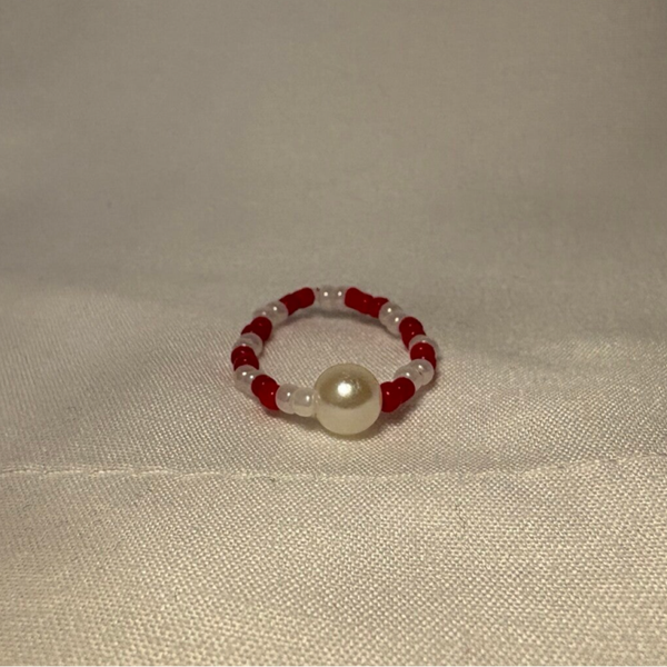 Pearly Love - Seasonal Multicolored Ring