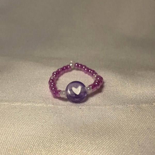 My Purple Heart - Multicolored Ring
