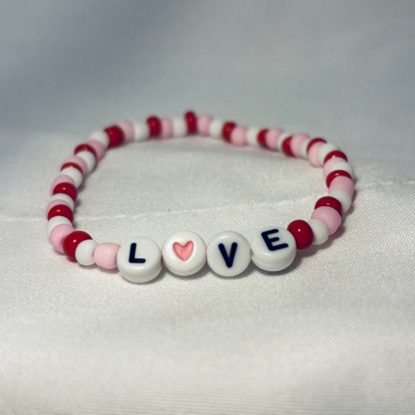 Love - Seasonal Seed Bead Bracelet