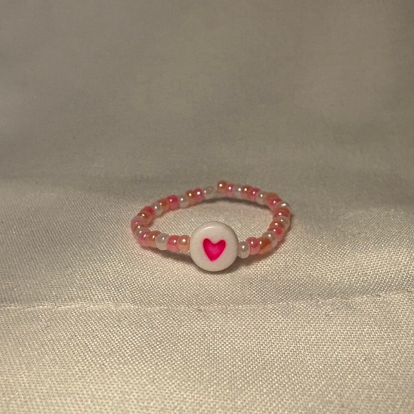 My Pink Heart - Multicolored Ring