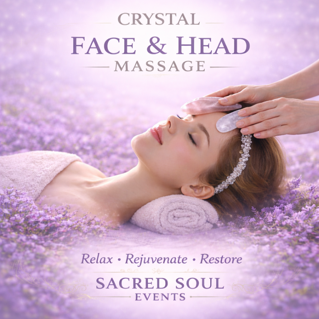 Crystal Face and Head Massage