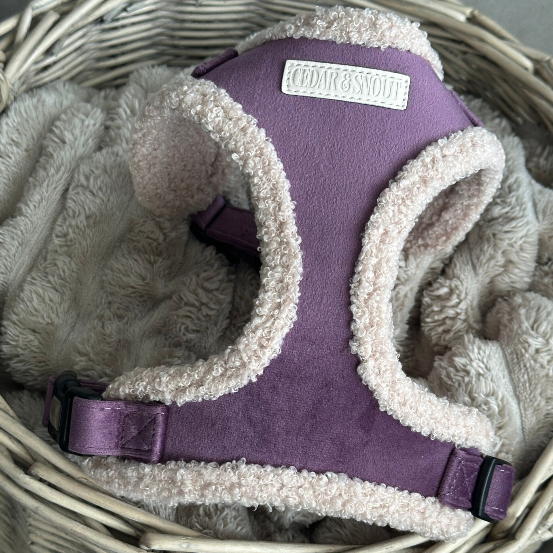 The Cabin Dog Harness - Heather