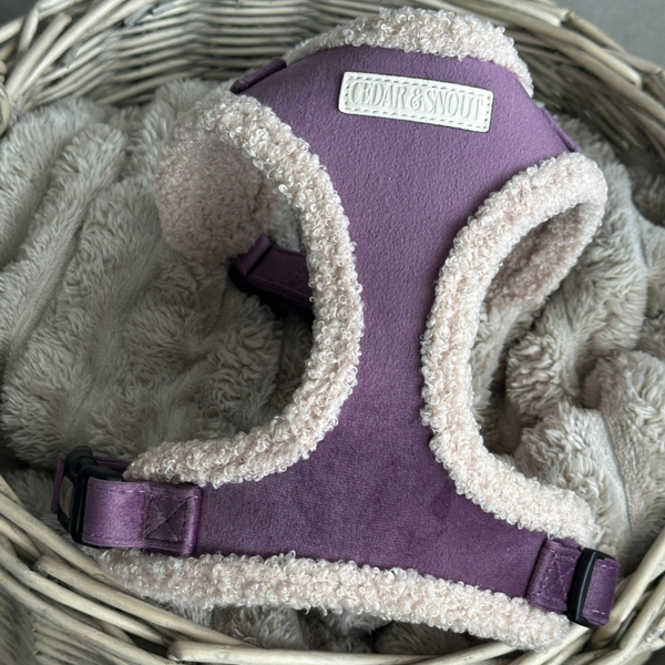 The Cabin Dog Harness - Heather