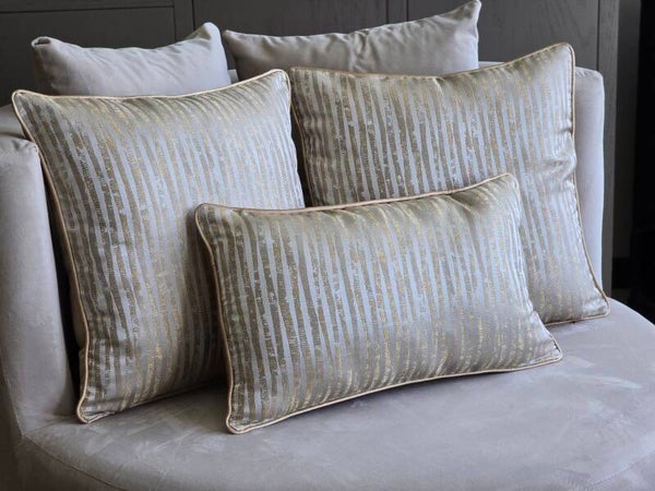 luxe sierkussens goud/beige